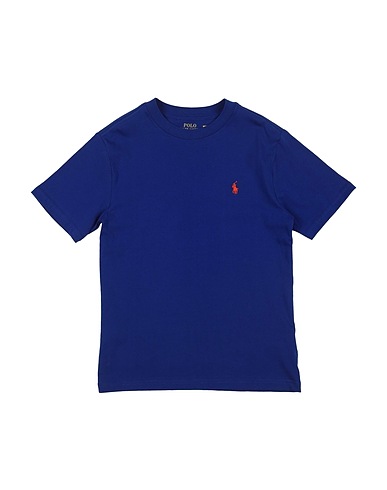 POLO RALPH LAUREN T-shirt Cotton Jersey Crewneck Tee Navy blue 100% Cotton