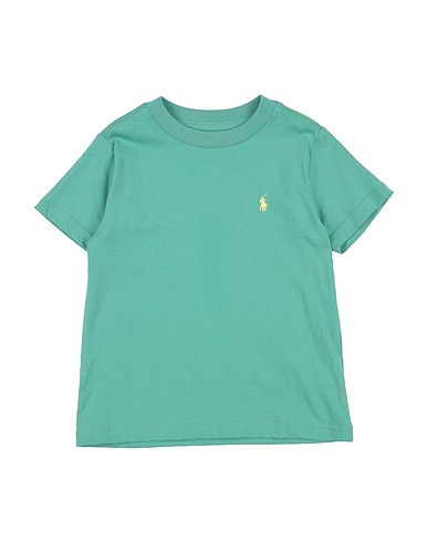 POLO RALPH LAUREN T-shirt  Cotton Jersey Crewneck Tee 
 Green 100% Cotton
