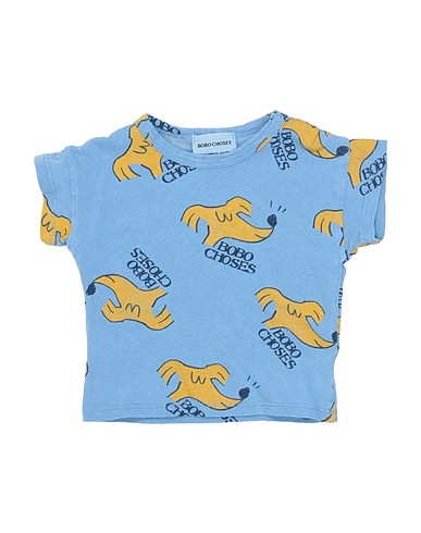 BOBO CHOSES T-shirt Sky blue 100% Organic cotton