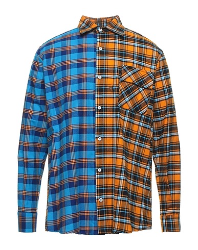C.9.3 Checked shirt Marigold 100% Cotton