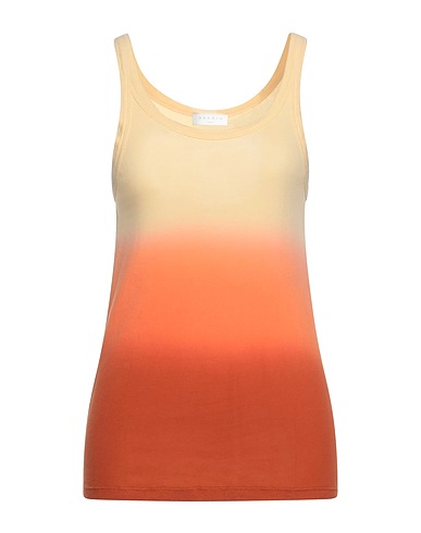 SANDRO Canotta Giallo 100% Cotone