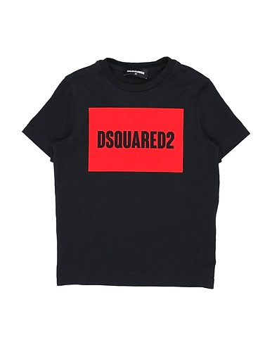 DSQUARED2 Футболка Чёрный 100% Хлопок