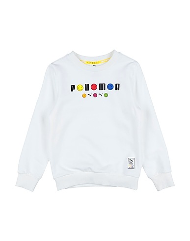 PUMA Sweatshirt PUMA x SW Crew TR
 White 100% Cotton, Elastane