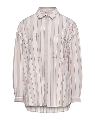SUNNEI Camicia a righe Sabbia 56% Cotone, 44% Lyocell