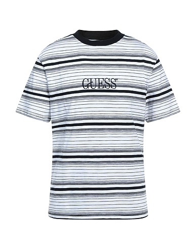 GUESS T-shirt White 100% Cotton