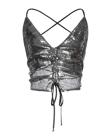 AMEN Top Silver 100% Polyester