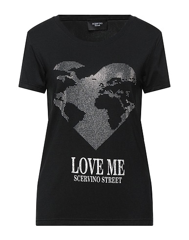 SCERVINO Black 95% Viscose, 5% Elastane