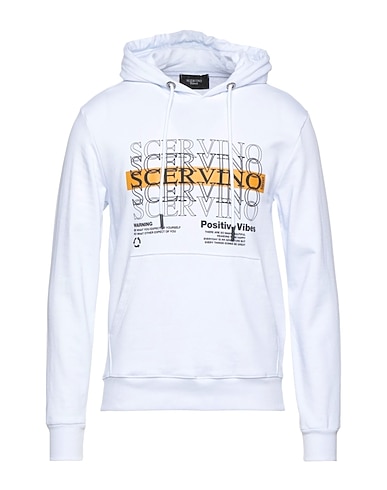 ERMANNO SCERVINO Felpa Bianco 100% Cotone