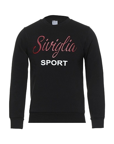 SIVIGLIA Sweatshirt Black 80% Cotton, 20% Polyester