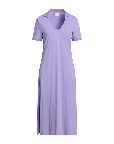 SUN 68 Midi-Kleid 95% Baumwolle, 5% Elastan