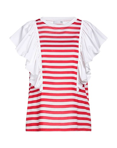 DOUUOD T-shirt Red 100% Cotton