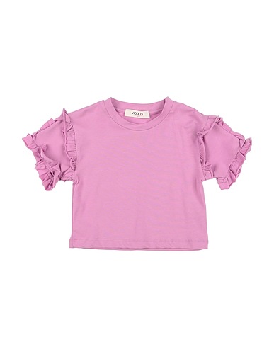 VICOLO T-shirt Lilac 94% Cotton, 6% Other Fibres