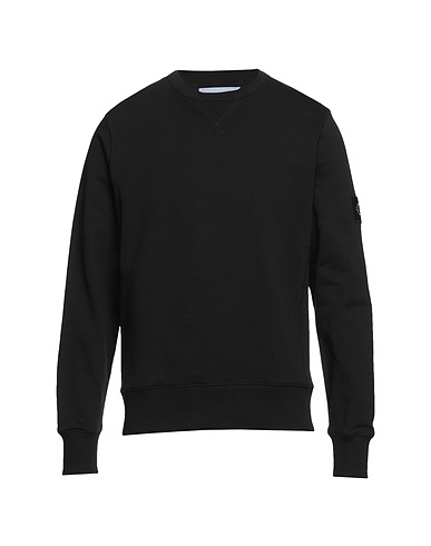 CALVIN KLEIN JEANS Felpa Nero 100% Cotone