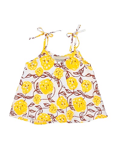 WEEKEND HOUSE KIDS Top Yellow 100% Linen
