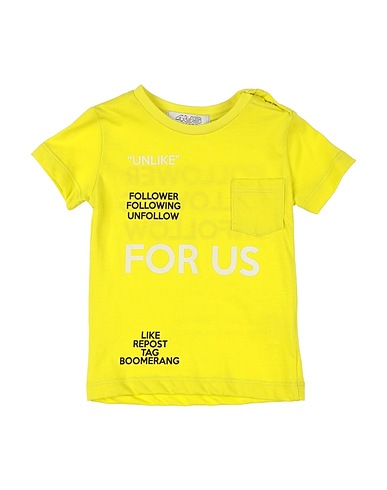 PACIOTTI 4US T-Shirt Limettengrün 100% Baumwolle