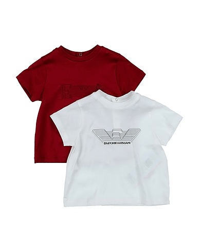 EMPORIO ARMANI T-shirt White 70% Lyocell, 30% Cotton