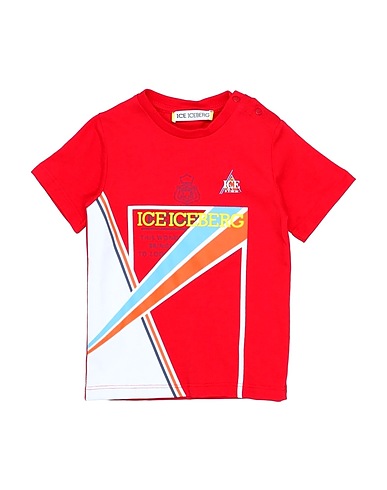 ICE ICEBERG T-Shirt Rot 100% Baumwolle