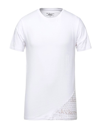 JECKERSON T-shirt White 95% Cotton, 5% Elastane