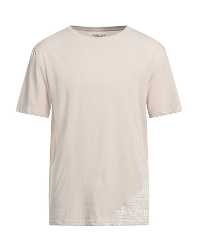 JECKERSON T-shirt Beige 95% Cotton, 5% Elastane
