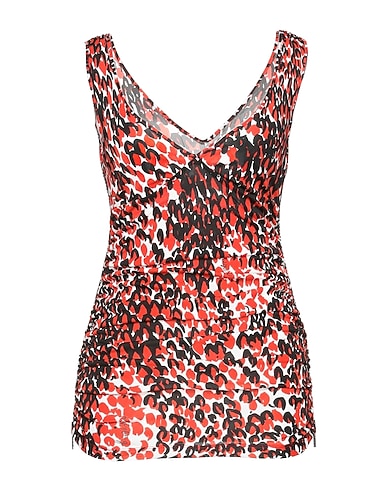 ICE ICEBERG Top Red 100% Viscose