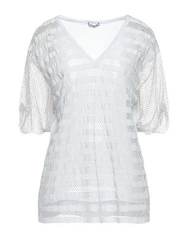 ICEBERG Top Grigio chiaro 50% Cotone, 40% Seta, 10% Poliammide