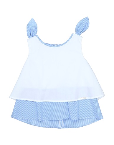 LIU •JO Top Celeste 100% Cotone