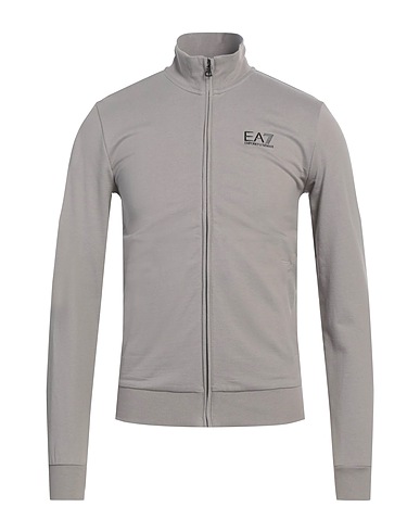EA7 Sweatshirt Taupe 100% Cotton, Elastane