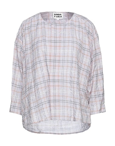 BIMBA Y LOLA Top Light pink 91% Cotton, 3% Polyamide, 3% Metallic fiber, 3% Polyester