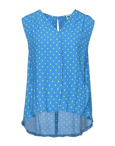BIMBA Y LOLA Top Azzurro 100% Viscosa
