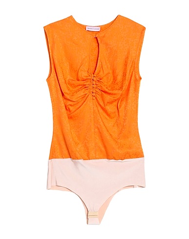 NUNZIA CORINNA TOPS & TEES Orange 53% Viscose, 47% Acetate, Polyester, Elastane