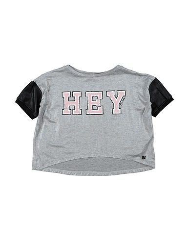 SO TWEE by MISS GRANT T-shirt Grey 47% Viscose, 36% Cotton, 6% Polyester, 6% Polyurethane, 5% Elastane