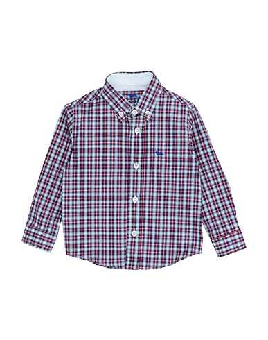 HARMONT & BLAINE Patterned shirt Burgundy 100% Cotton