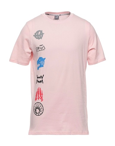 PUMA Camiseta Rosa 100% Algodón, Poliéster