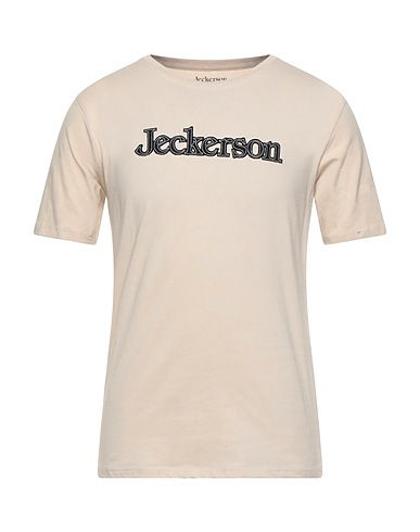 JECKERSON T-shirt Beige 95% Cotton, 5% Elastane