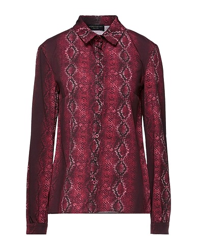 ANGELA MELE MILANO Patterned shirts & blouses Garnet 50% Viscose, 50% Polyester