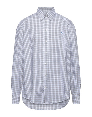 HARMONT & BLAINE Checked shirt Brown 100% Cotton