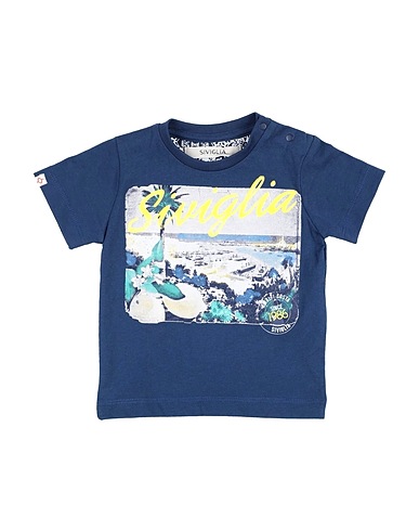 SIVIGLIA T-shirt Midnight blue 100% Cotton
