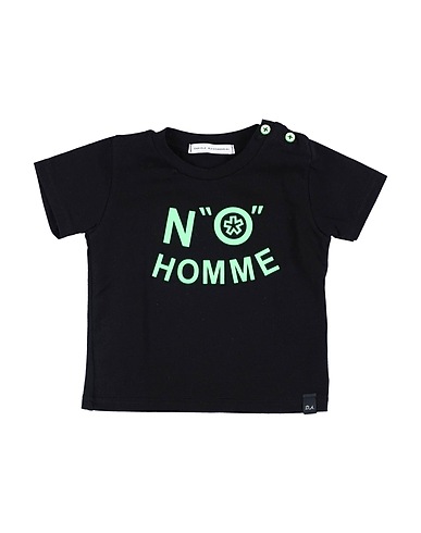 DANIELE ALESSANDRINI T-shirt Black 90% Cotton, 10% Elastane