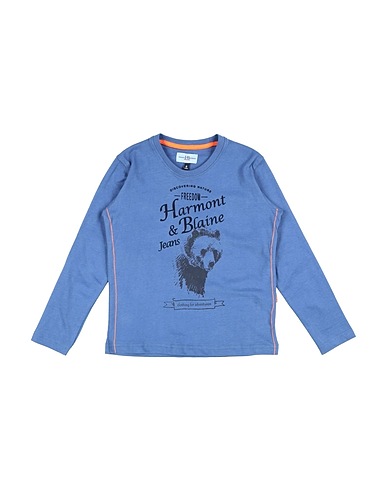HARMONT & BLAINE T-shirt Blue 100% Cotton