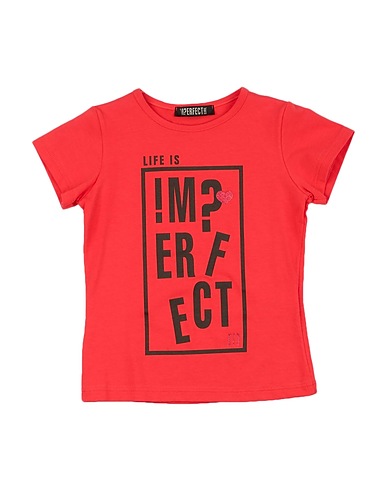 !M?ERFECT T-shirt Coral 100% Cotton