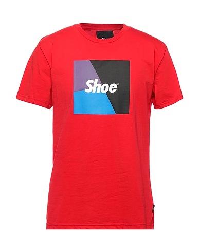 SHOE T-shirt Rosso 60% Cotone, 40% Poliestere