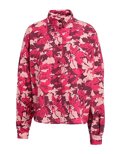WOOLRICH Patterned shirts & blouses Fuchsia 100% Cotton