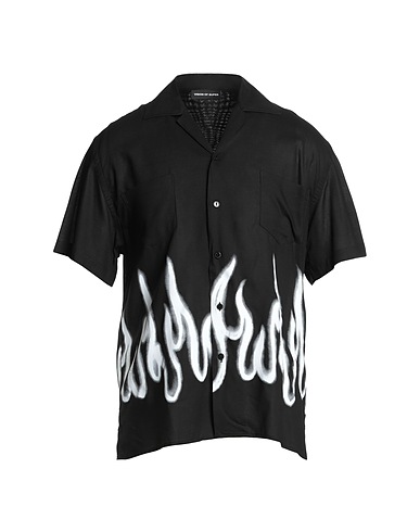 VISION OF SUPER Shirts Black 100% Viscose