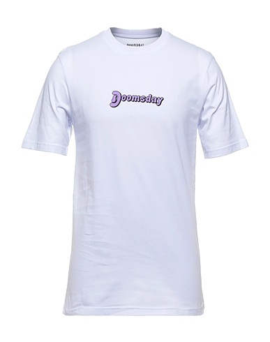 DOOMSDAY SOCIETY T-shirt Bianco 100% Cotone