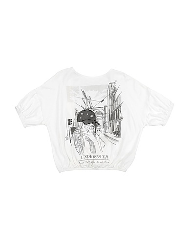 GAIA T-shirt White 61% Viscose, 33% Modal, 6% Elastic fibres