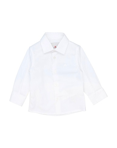 PEUTEREY Patterned shirt White 97% Cotton, 3% Elastane