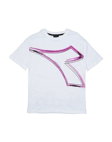 DIADORA T-shirt White 100% Cotton