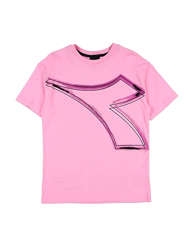 DIADORA T-shirt Rose 100% Coton