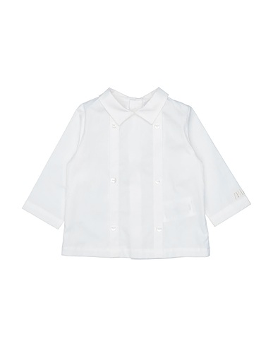 LE BEBÉ Solid color shirts & blouses White 97% Cotton, 3% Elastane