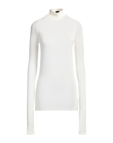 GAëLLE Paris T-shirt Cream 58% Polyester, 23% Viscose, 14% Polyamide, 5% Elastane